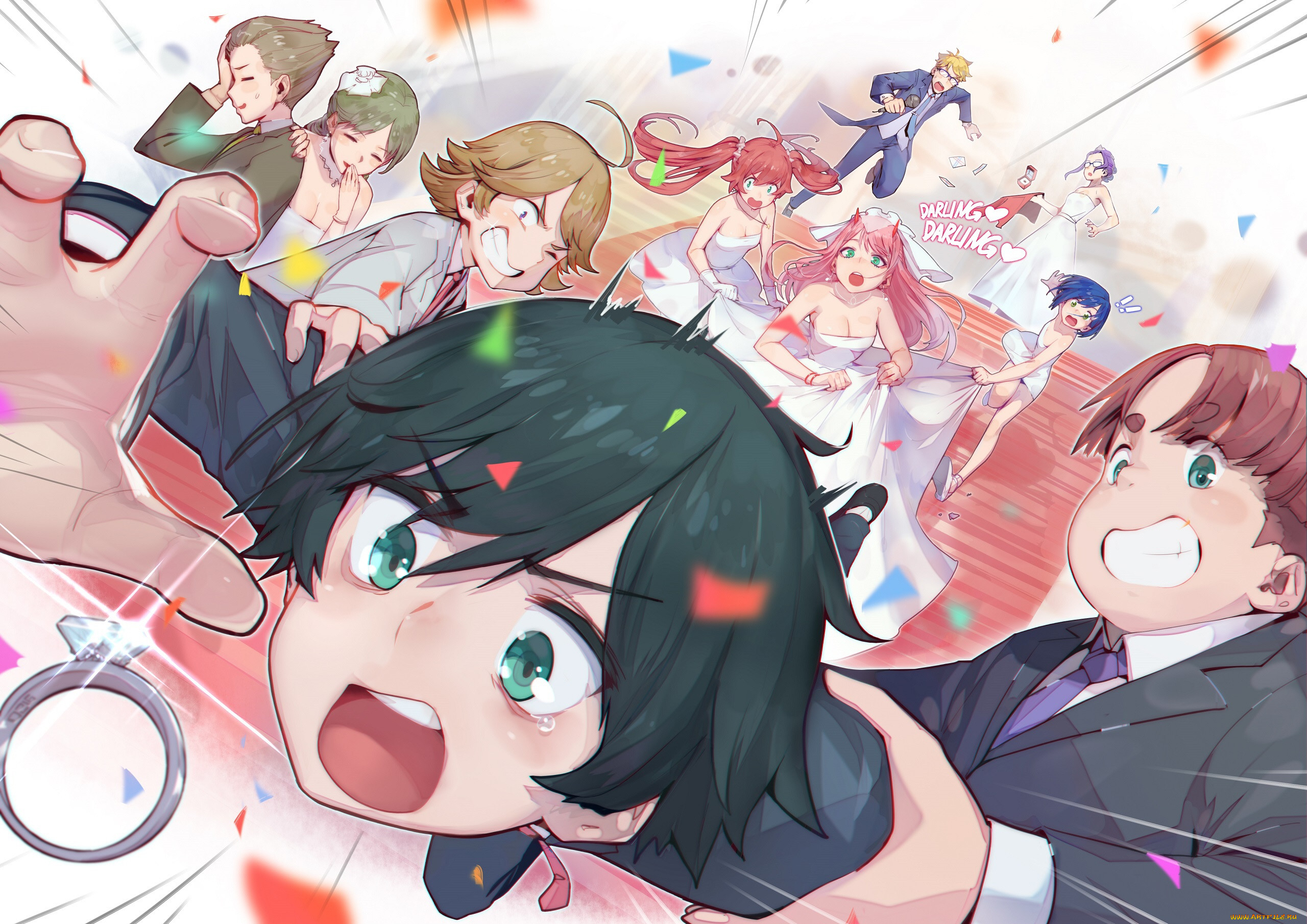 , darling in the frankxx, 